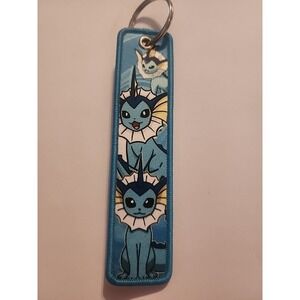 Pokemon 1 Piece Double Sided 5‎ Inch Vaporeon Keychain
